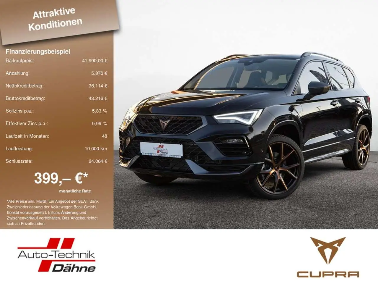 Photo 1 : Cupra Ateca 2024 Petrol