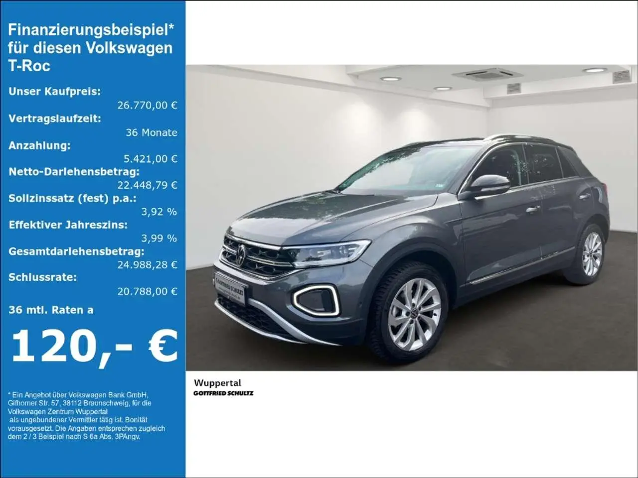 Photo 1 : Volkswagen T-roc 2023 Essence