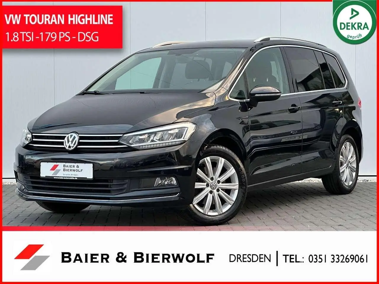 Photo 1 : Volkswagen Touran 2017 Petrol