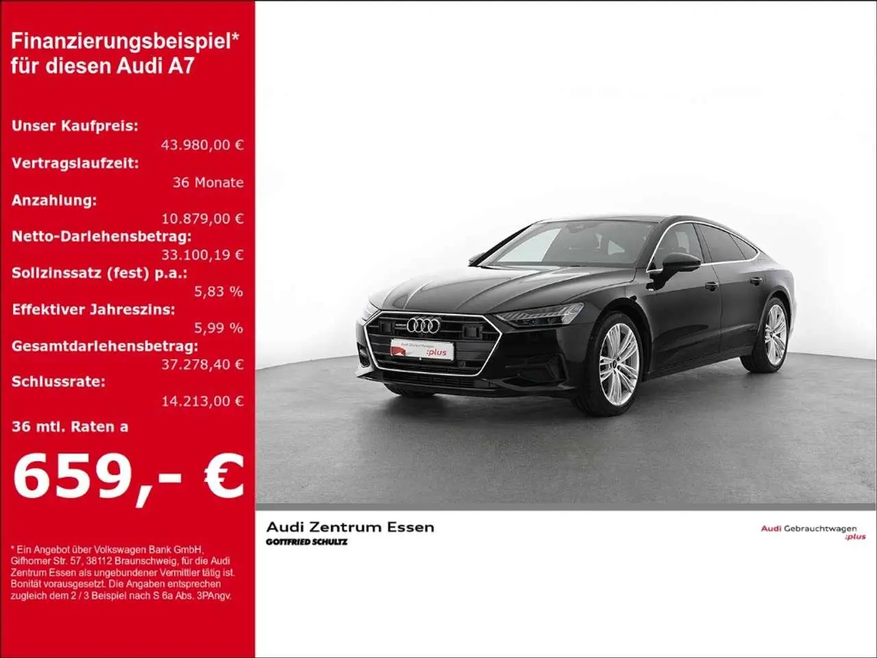 Photo 1 : Audi A7 2021 Hybride