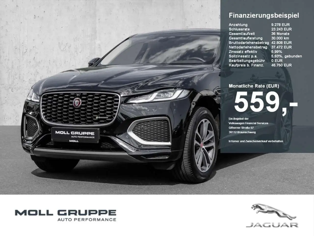 Photo 1 : Jaguar F-pace 2021 Hybride