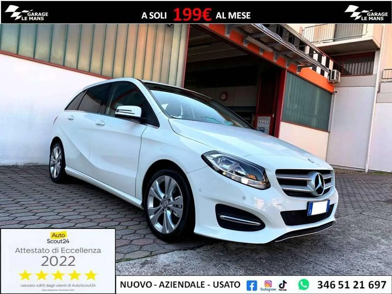 Photo 1 : Mercedes-benz Classe B 2015 Diesel