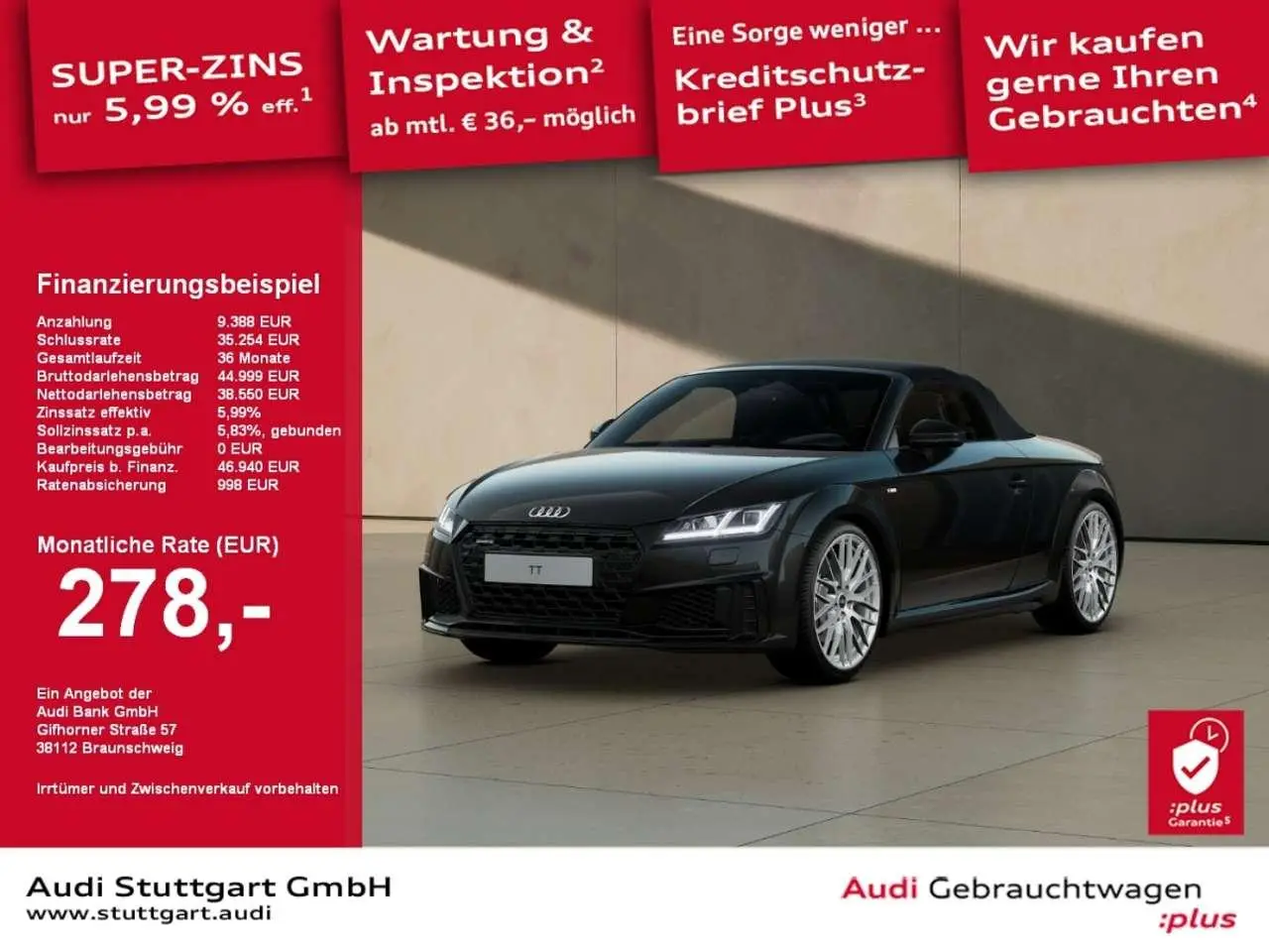 Photo 1 : Audi Tt 2023 Petrol