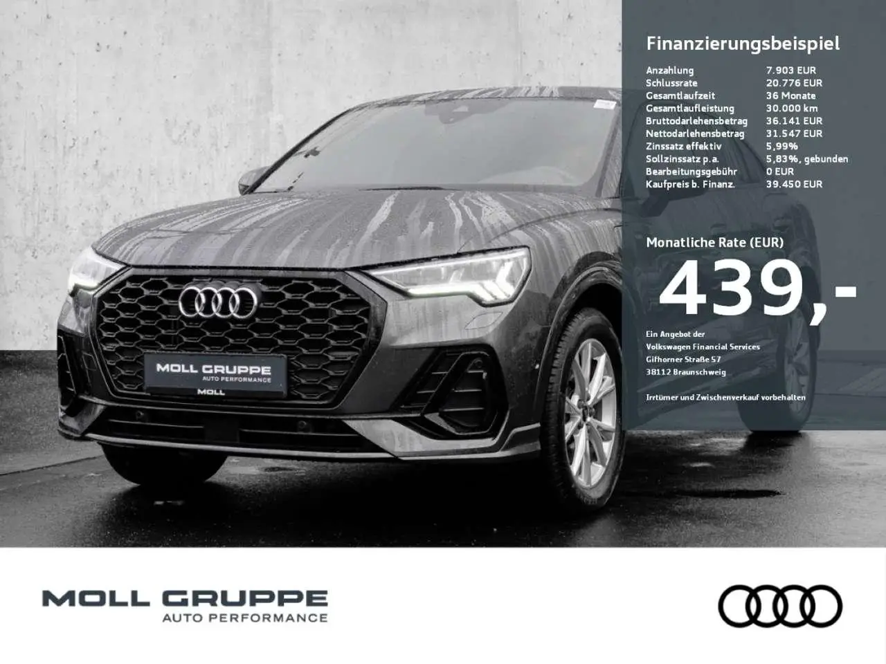 Photo 1 : Audi Q3 2021 Hybride