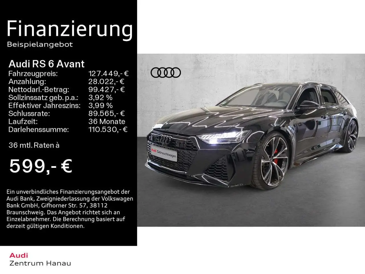 Photo 1 : Audi Rs6 2023 Essence