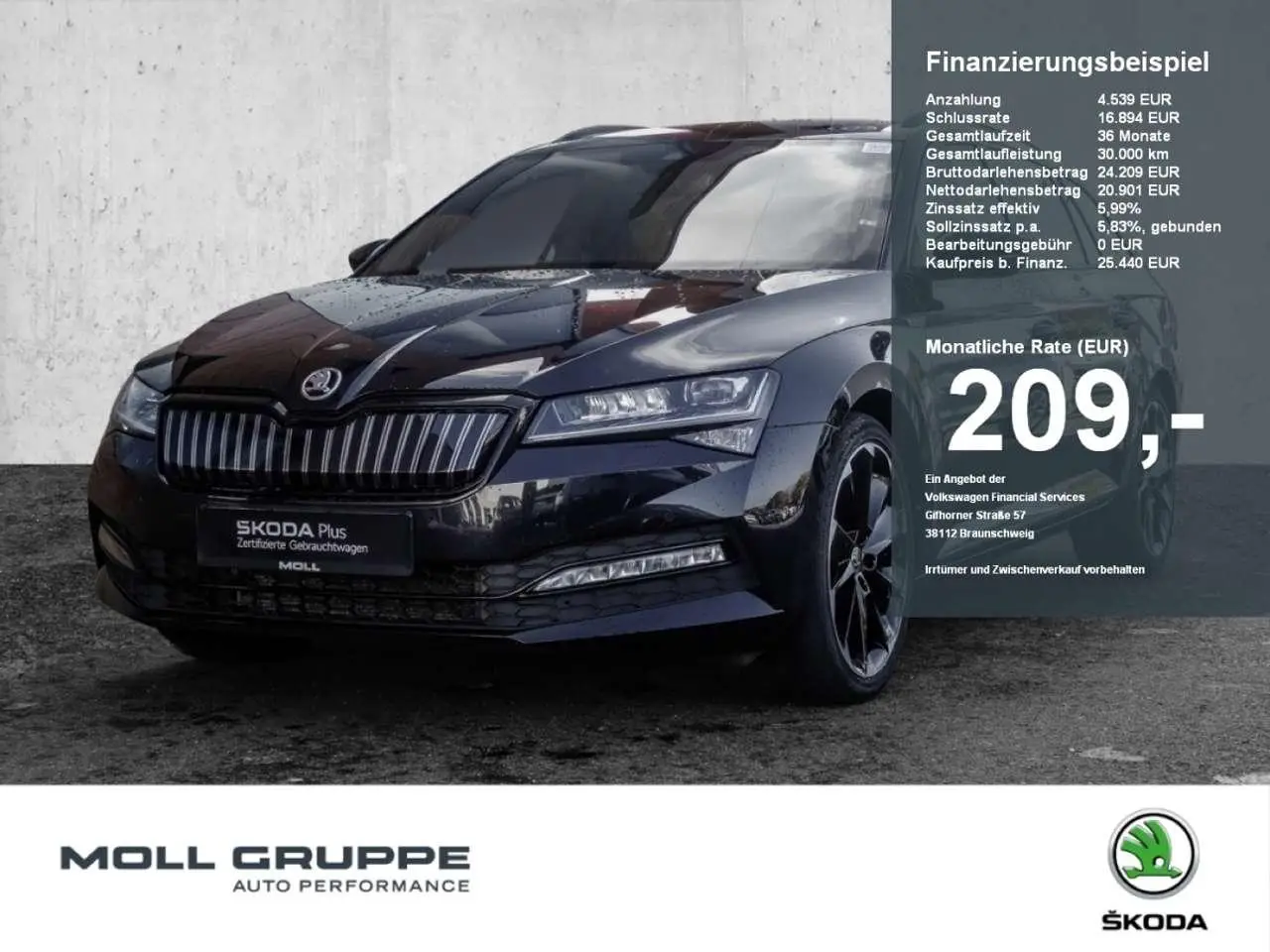 Photo 1 : Skoda Superb 2021 Hybride