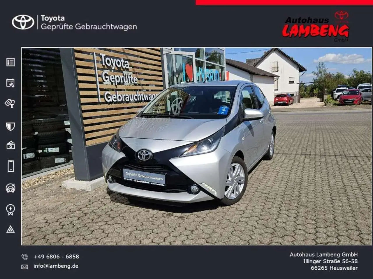 Photo 1 : Toyota Aygo X 2016 Petrol