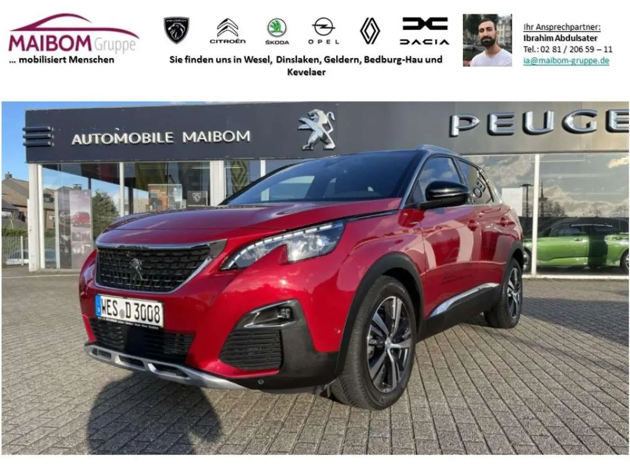 Photo 1 : Peugeot 3008 2021 Diesel