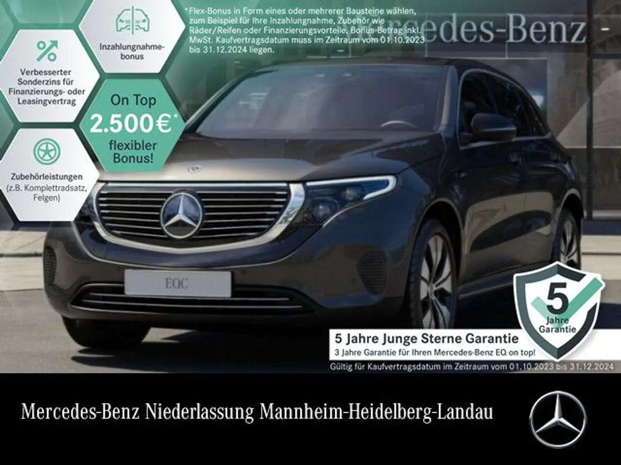 Photo 1 : Mercedes-benz Eqc 2022 Électrique