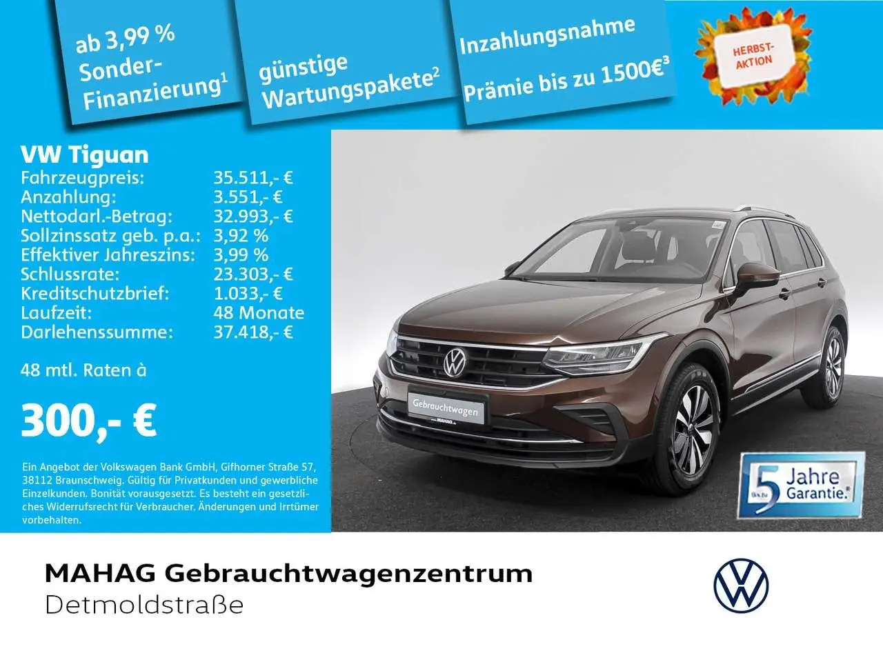 Photo 1 : Volkswagen Tiguan 2023 Diesel