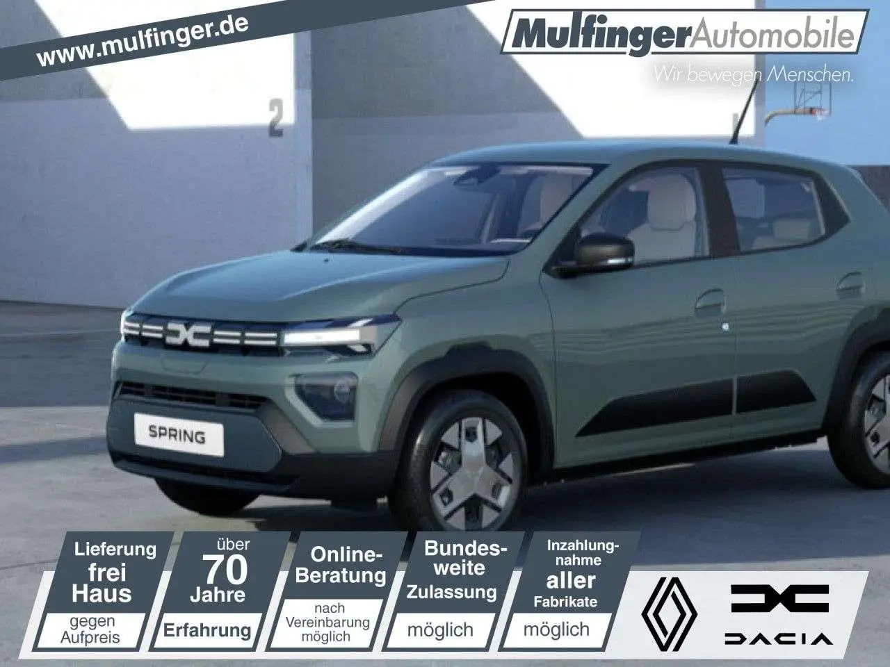 Photo 1 : Dacia Spring 2024 Électrique