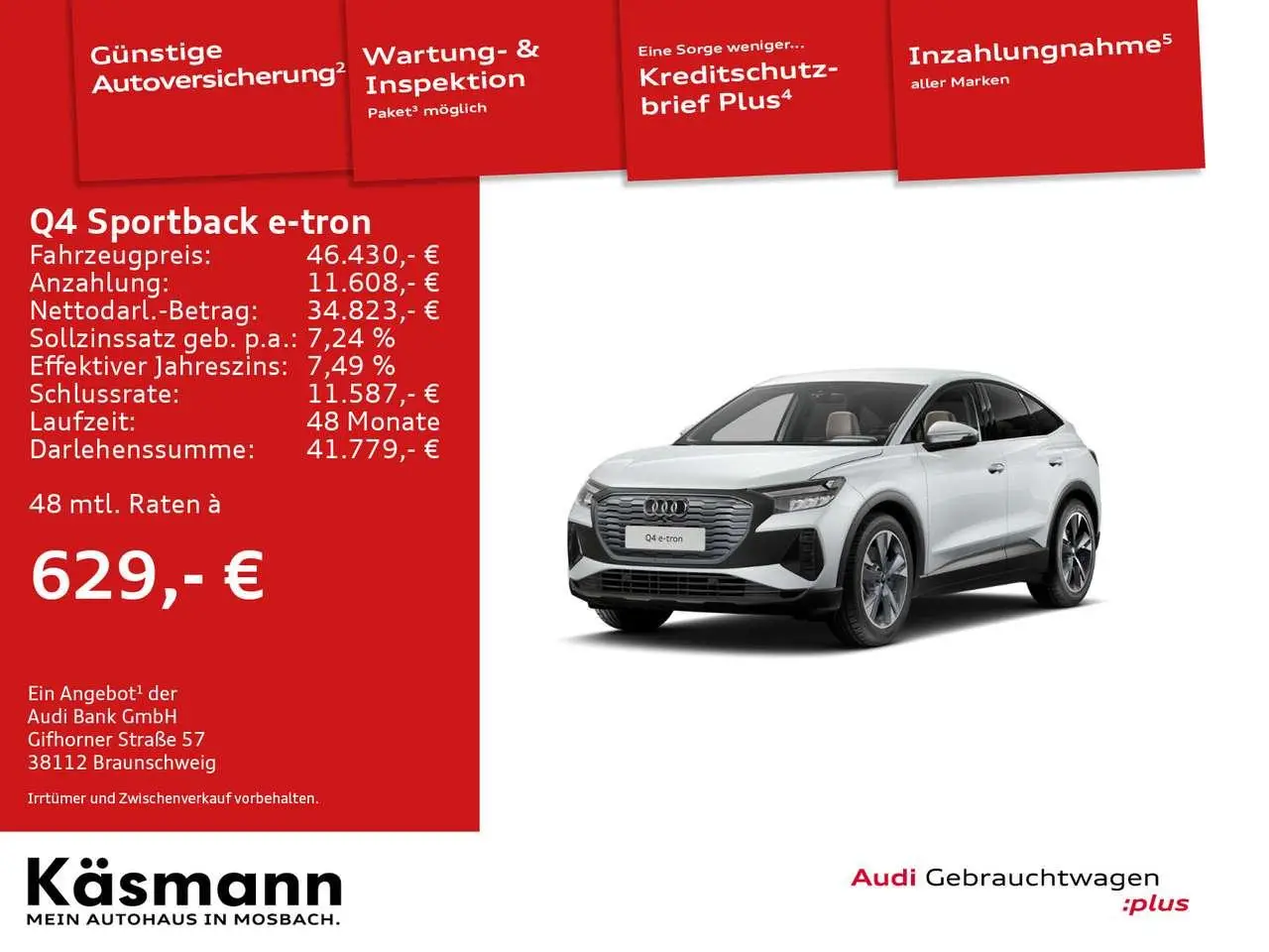 Photo 1 : Audi Q4 2023 Électrique