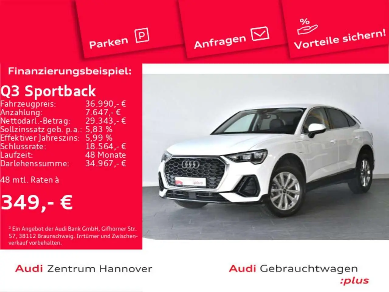 Photo 1 : Audi Q3 2022 Hybride