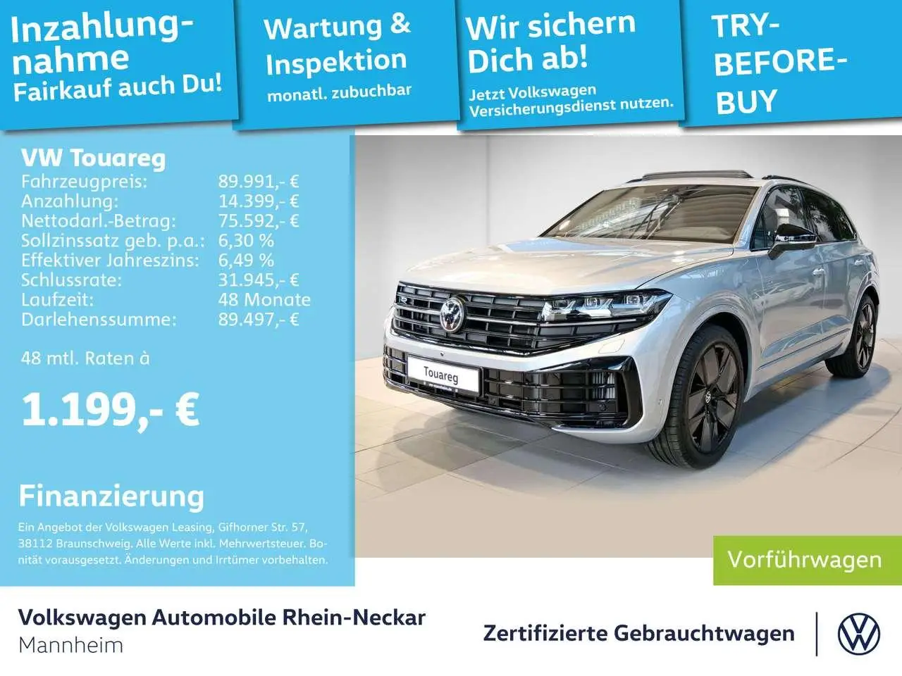 Photo 1 : Volkswagen Touareg 2024 Hybrid