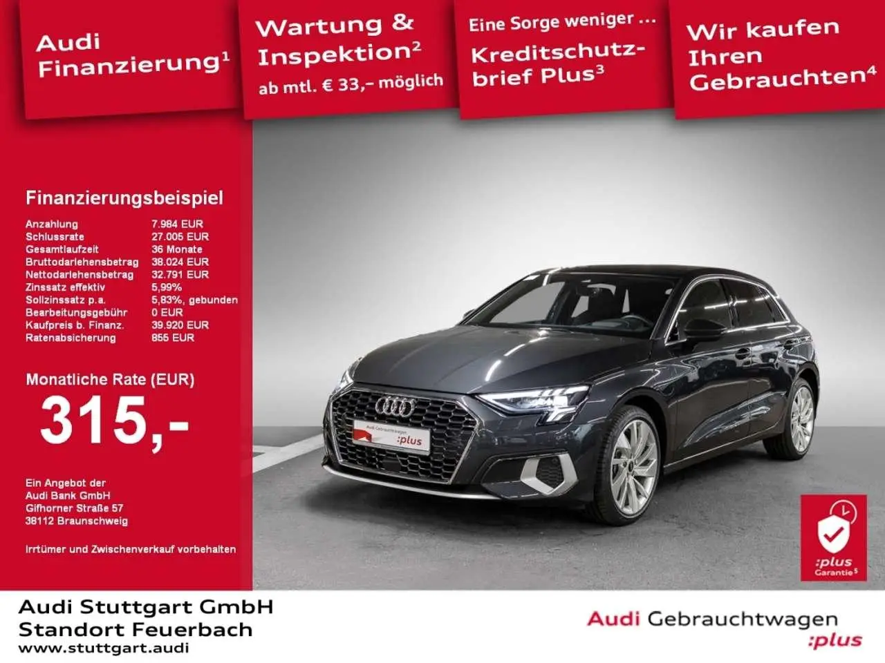 Photo 1 : Audi A3 2023 Hybrid