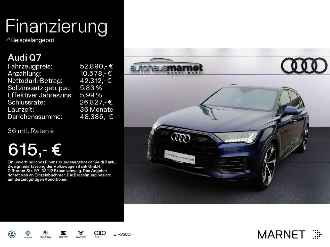 Photo 1 : Audi Q7 2021 Hybrid