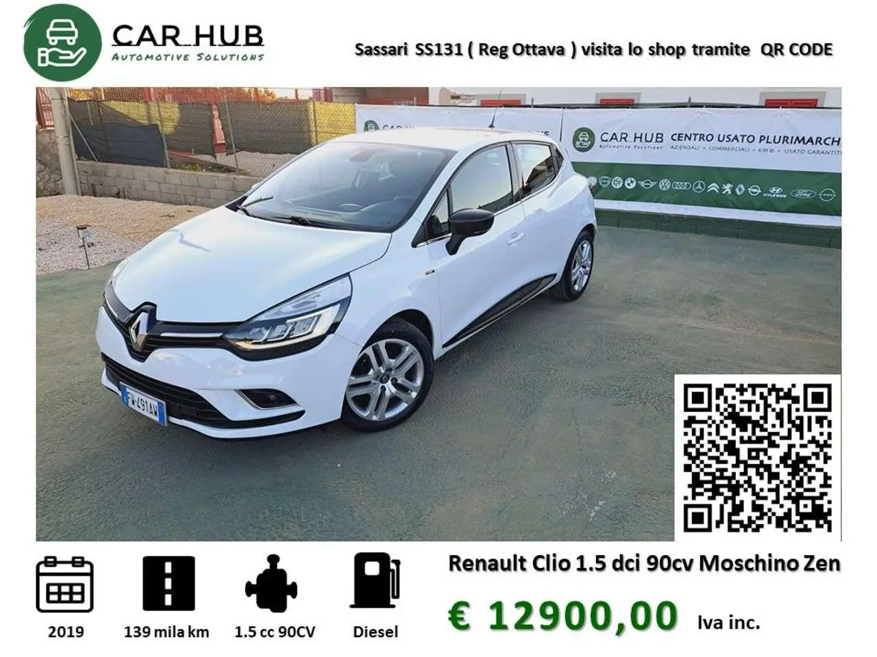 Photo 1 : Renault Clio 2019 Diesel