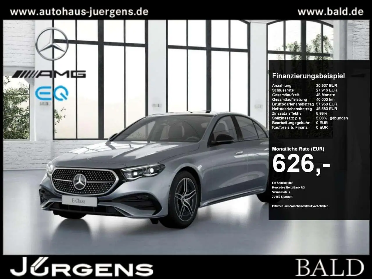 Photo 1 : Mercedes-benz Classe E 2023 Hybrid