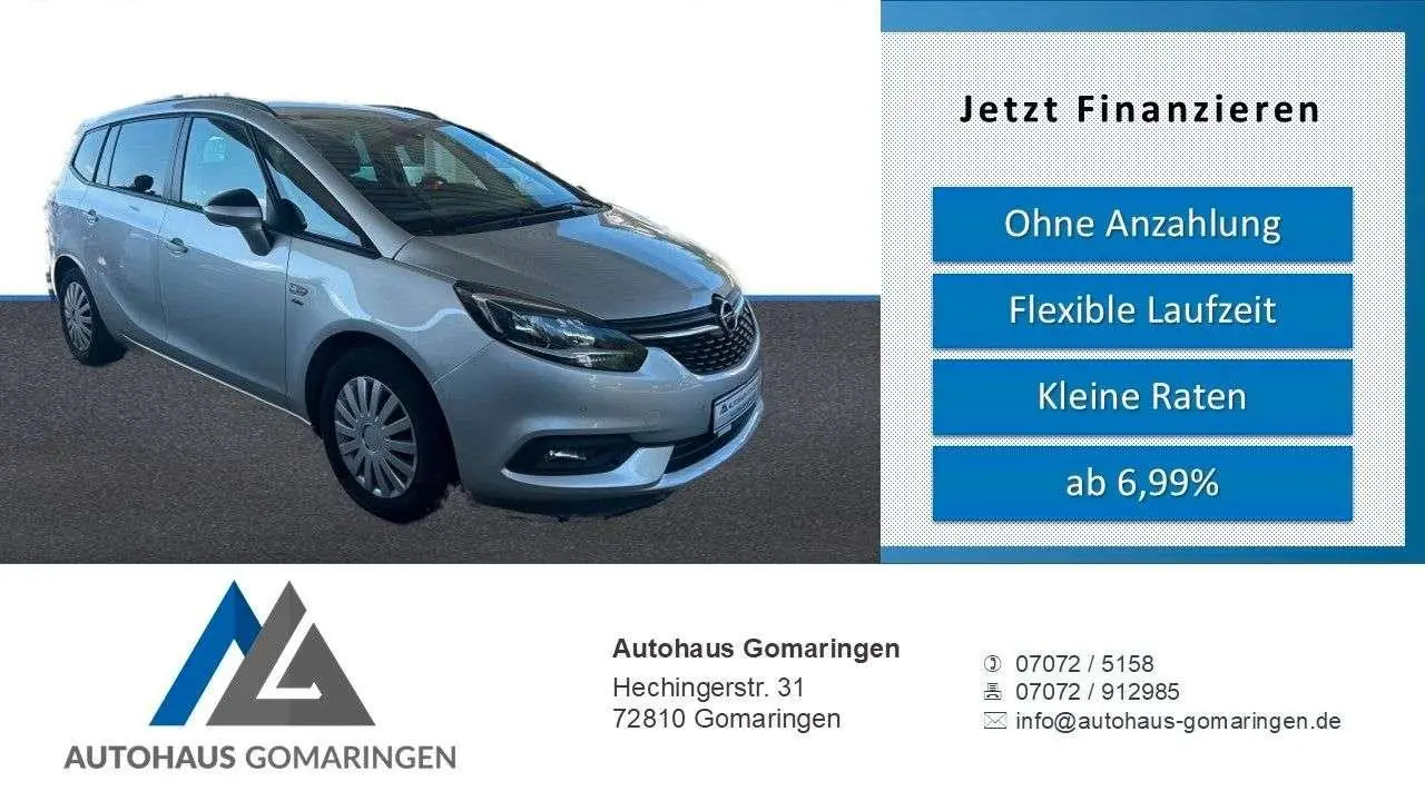 Photo 1 : Opel Zafira 2017 Petrol