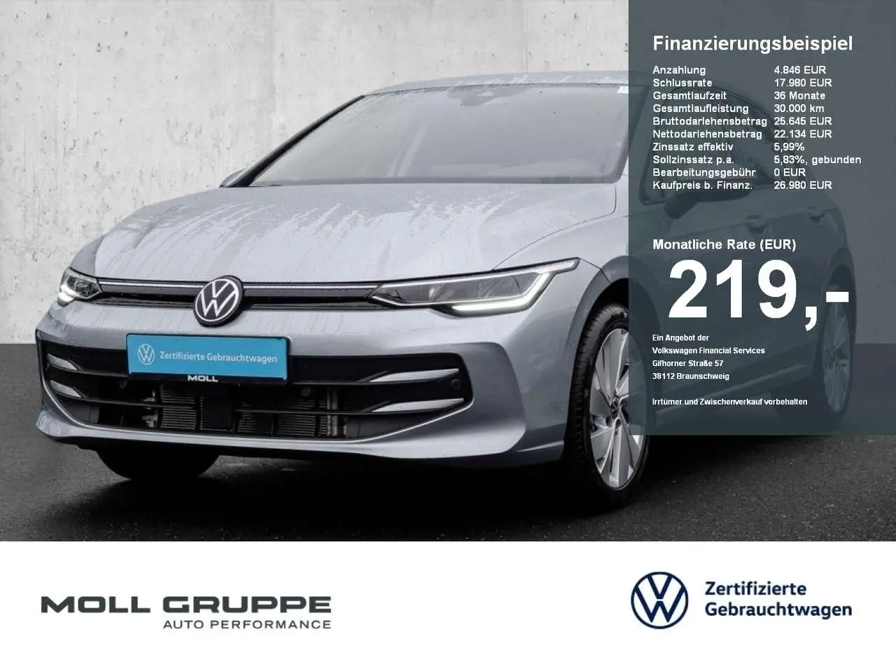 Photo 1 : Volkswagen Golf 2024 Essence