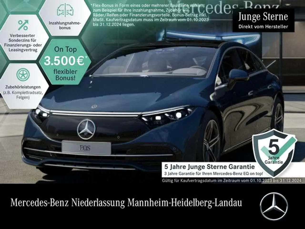 Photo 1 : Mercedes-benz Eqs 2023 Electric