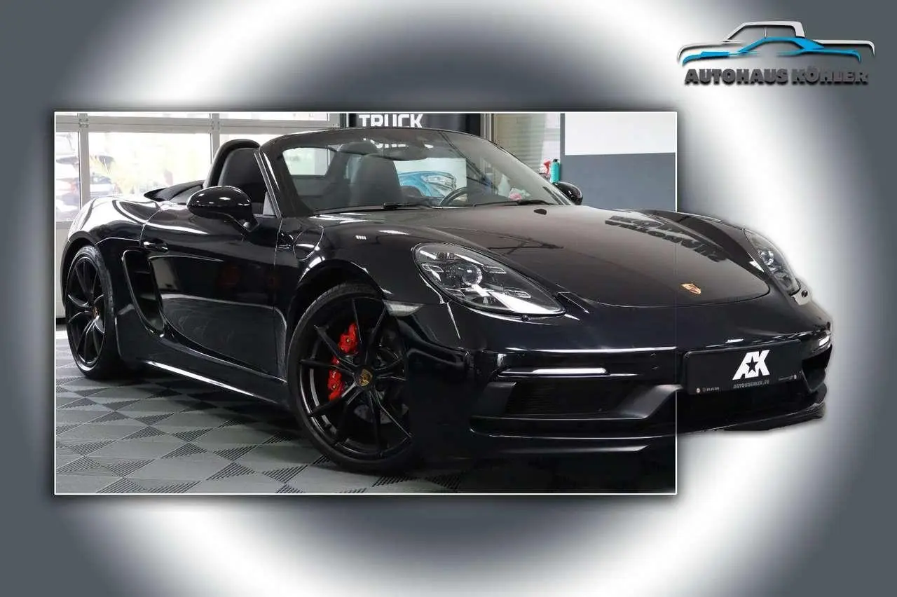 Photo 1 : Porsche Boxster 2019 Petrol