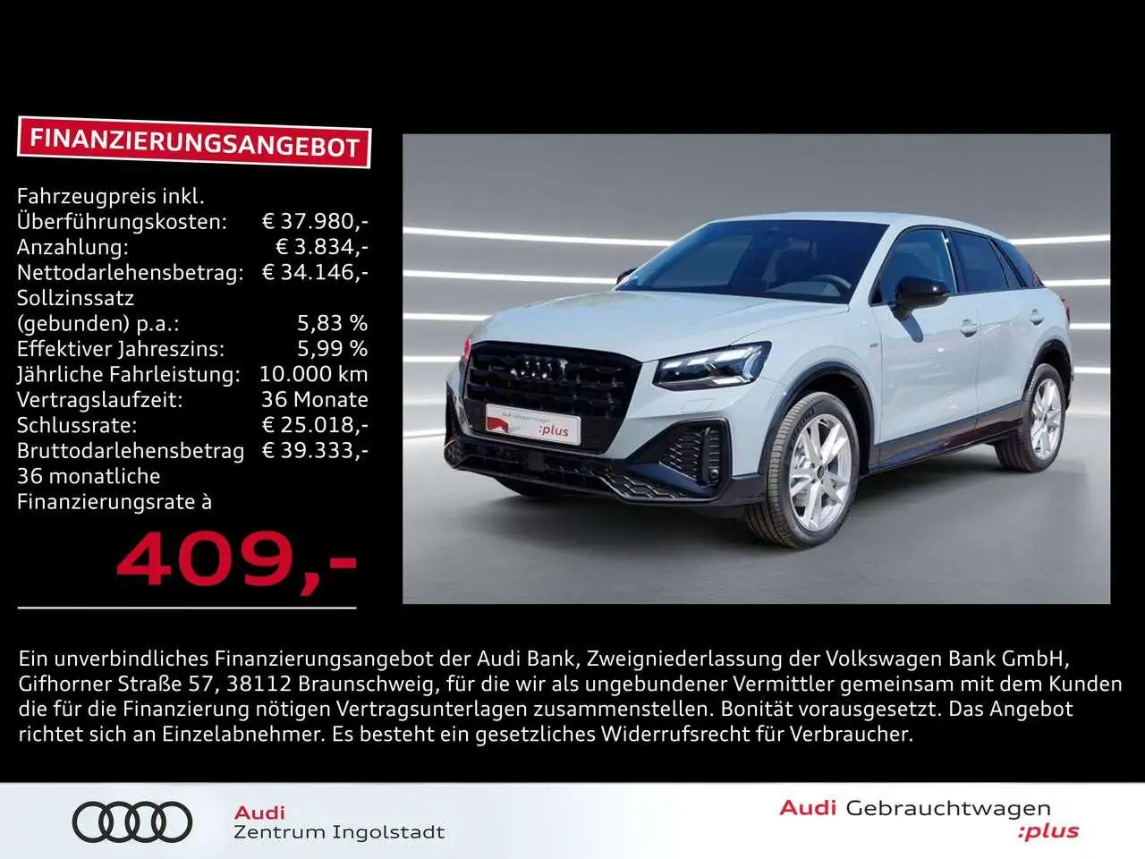 Photo 1 : Audi Q2 2023 Diesel