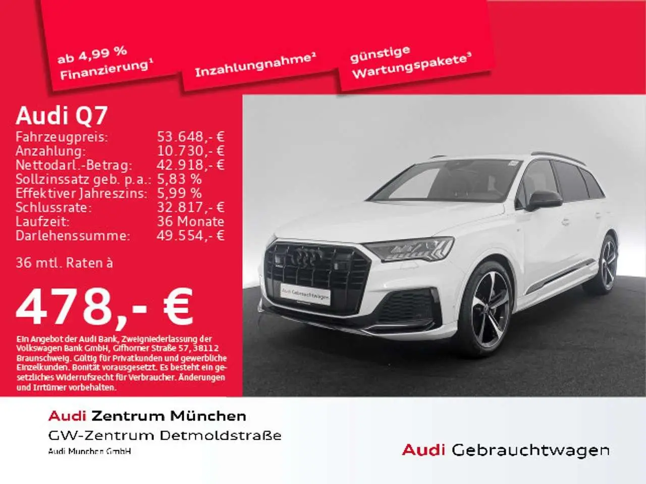 Photo 1 : Audi Q7 2021 Hybrid