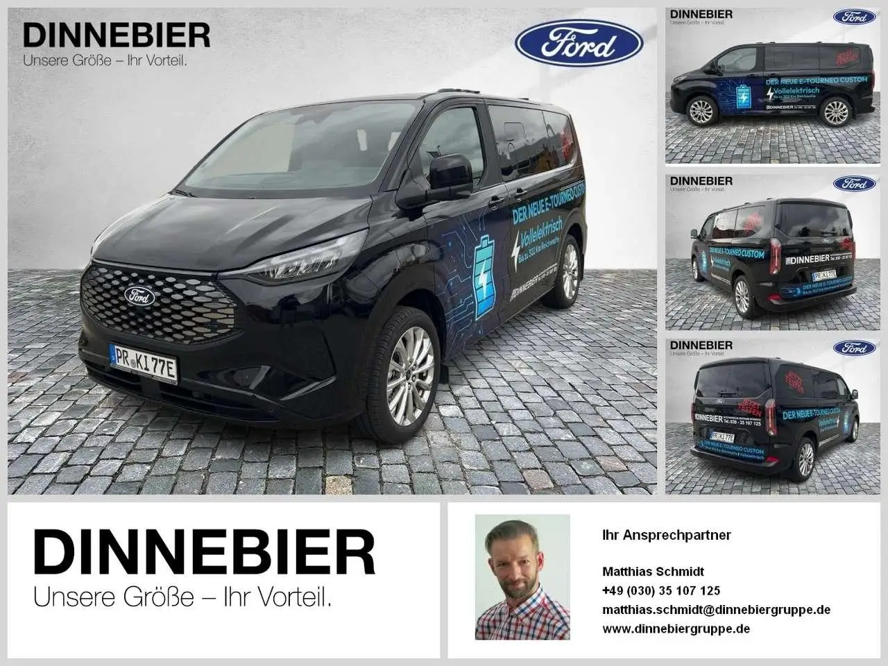 Photo 1 : Ford Tourneo 2024 Electric