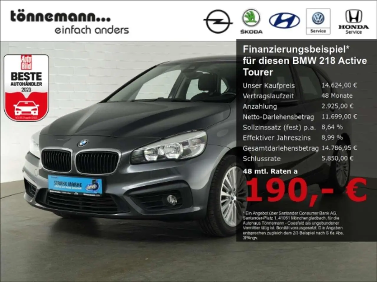 Photo 1 : Bmw Serie 2 2015 Petrol