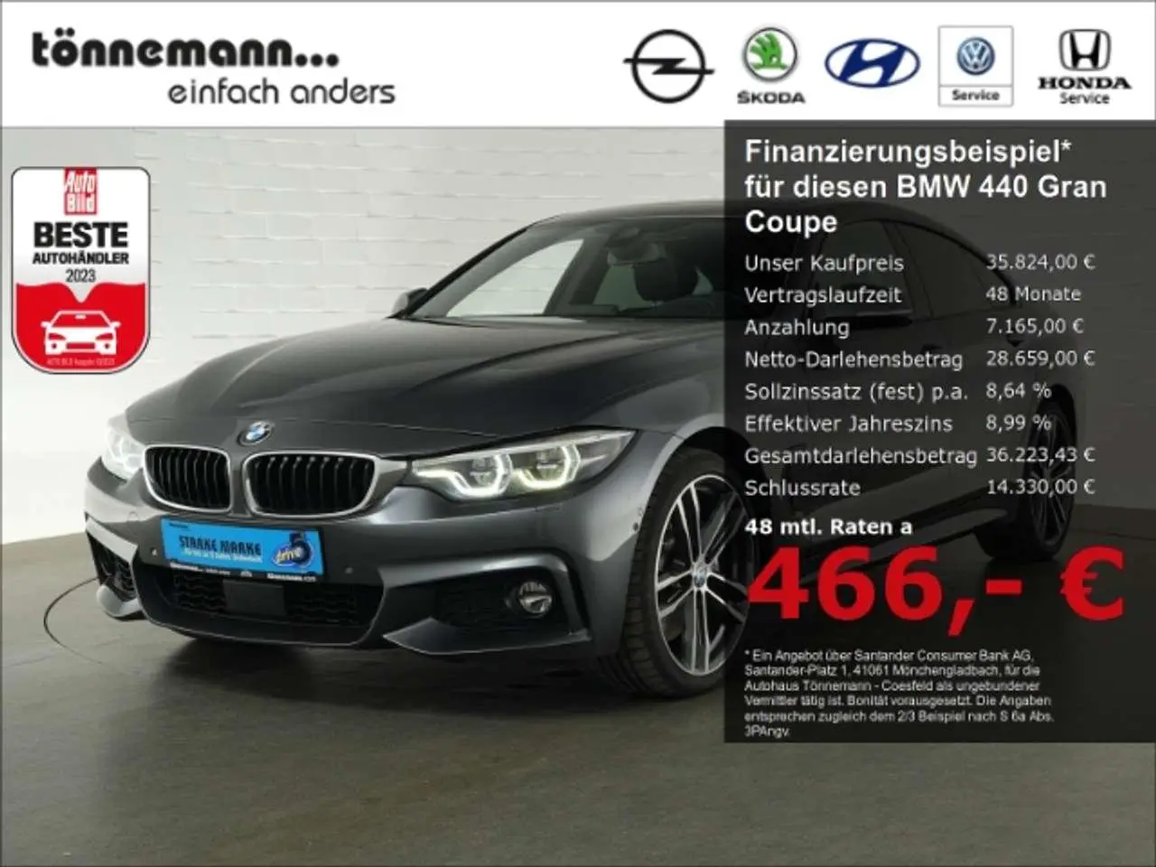 Photo 1 : Bmw Serie 4 2019 Petrol