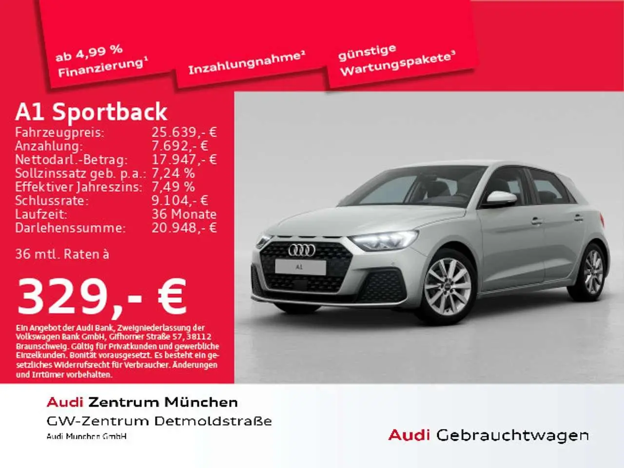 Photo 1 : Audi A1 2024 Petrol