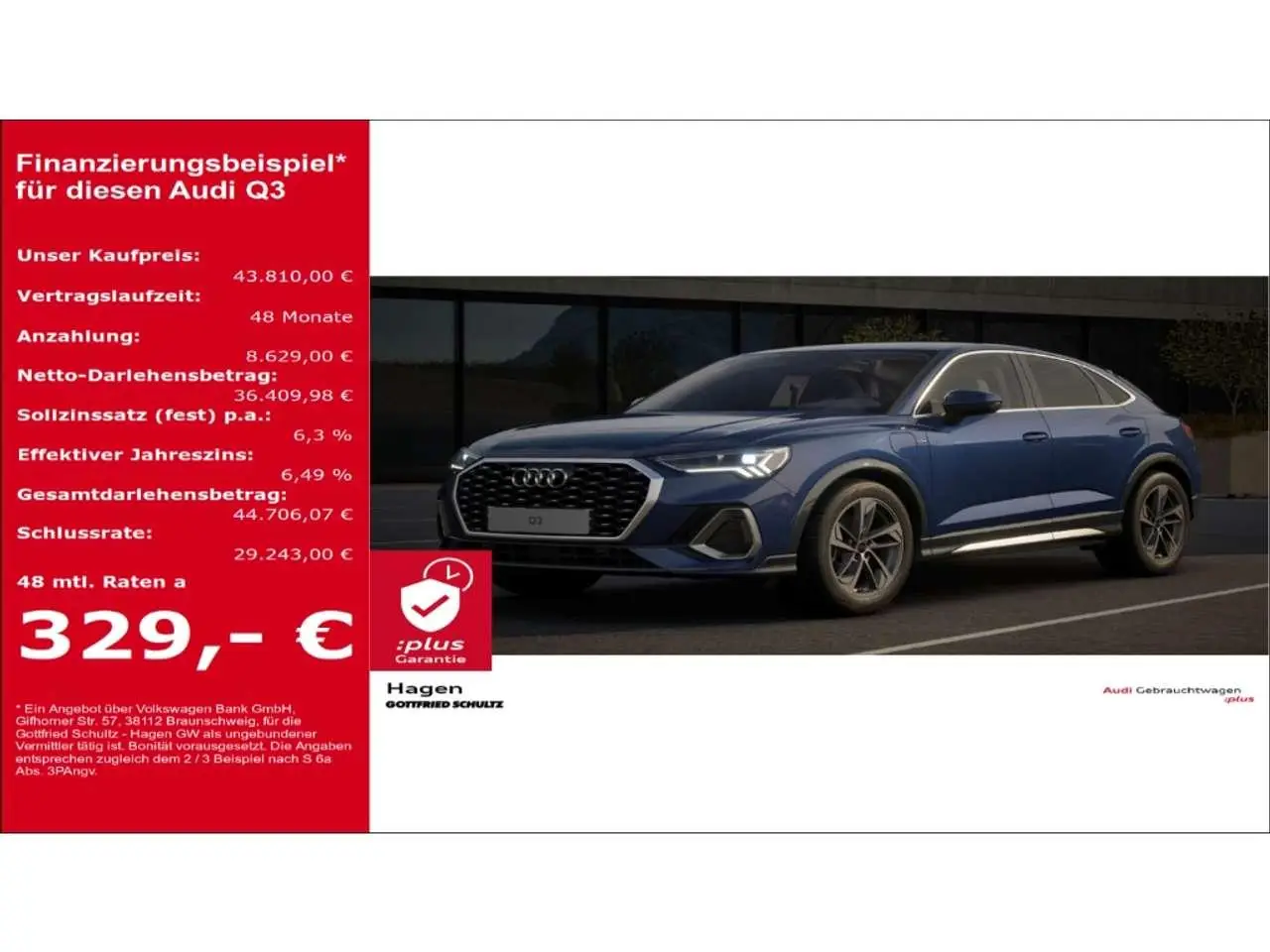 Photo 1 : Audi Q3 2023 Hybride