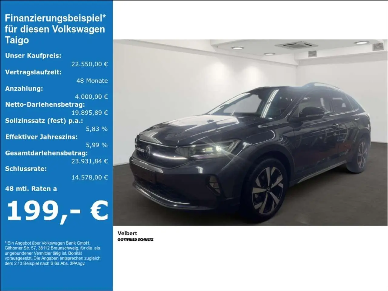 Photo 1 : Volkswagen Taigo 2023 Essence