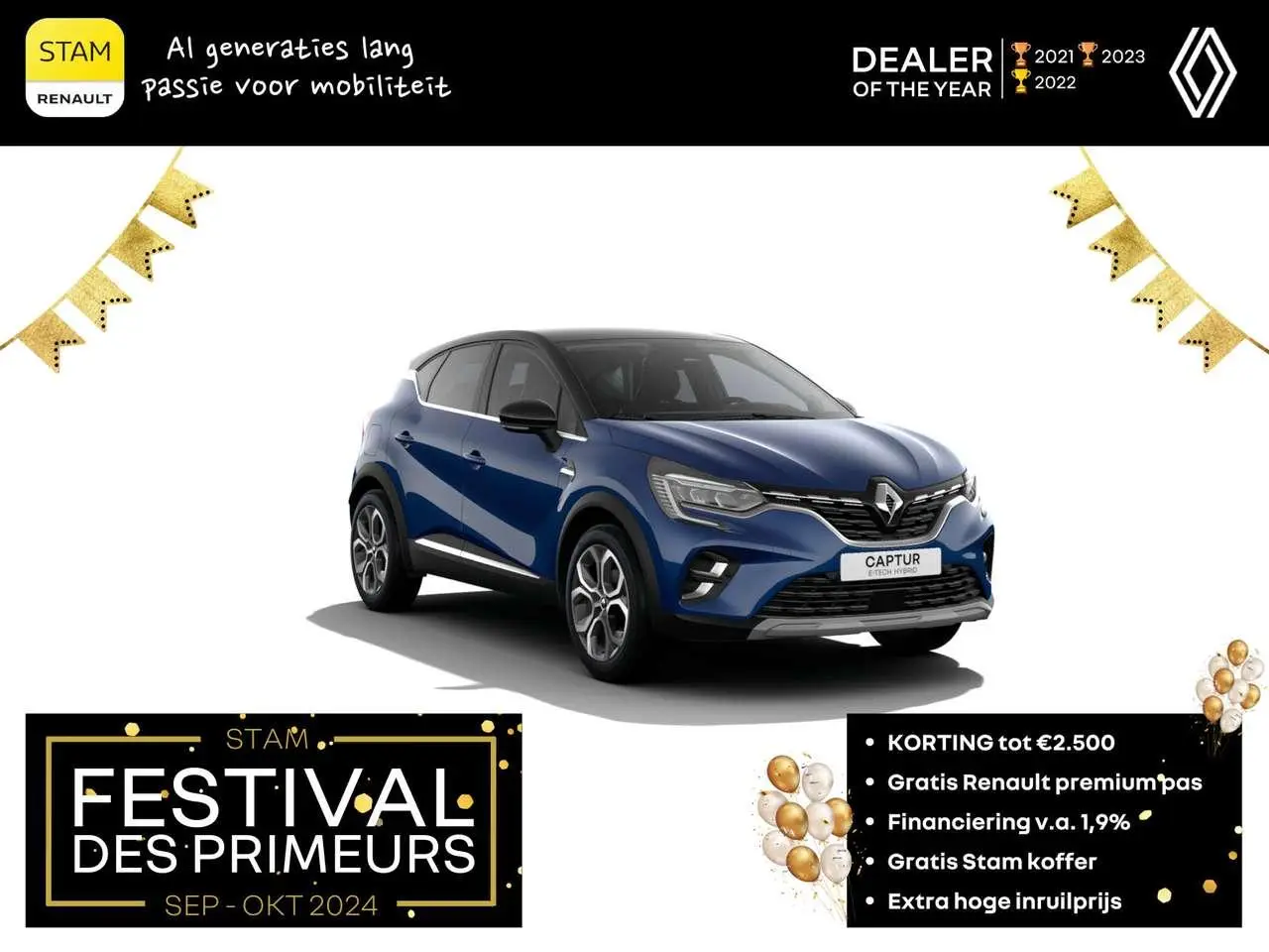 Photo 1 : Renault Captur 2024 Hybrid