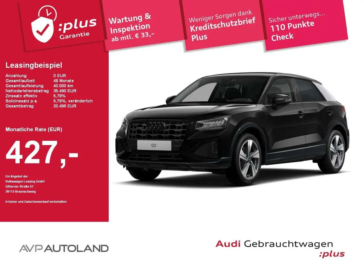 Photo 1 : Audi Q2 2024 Diesel