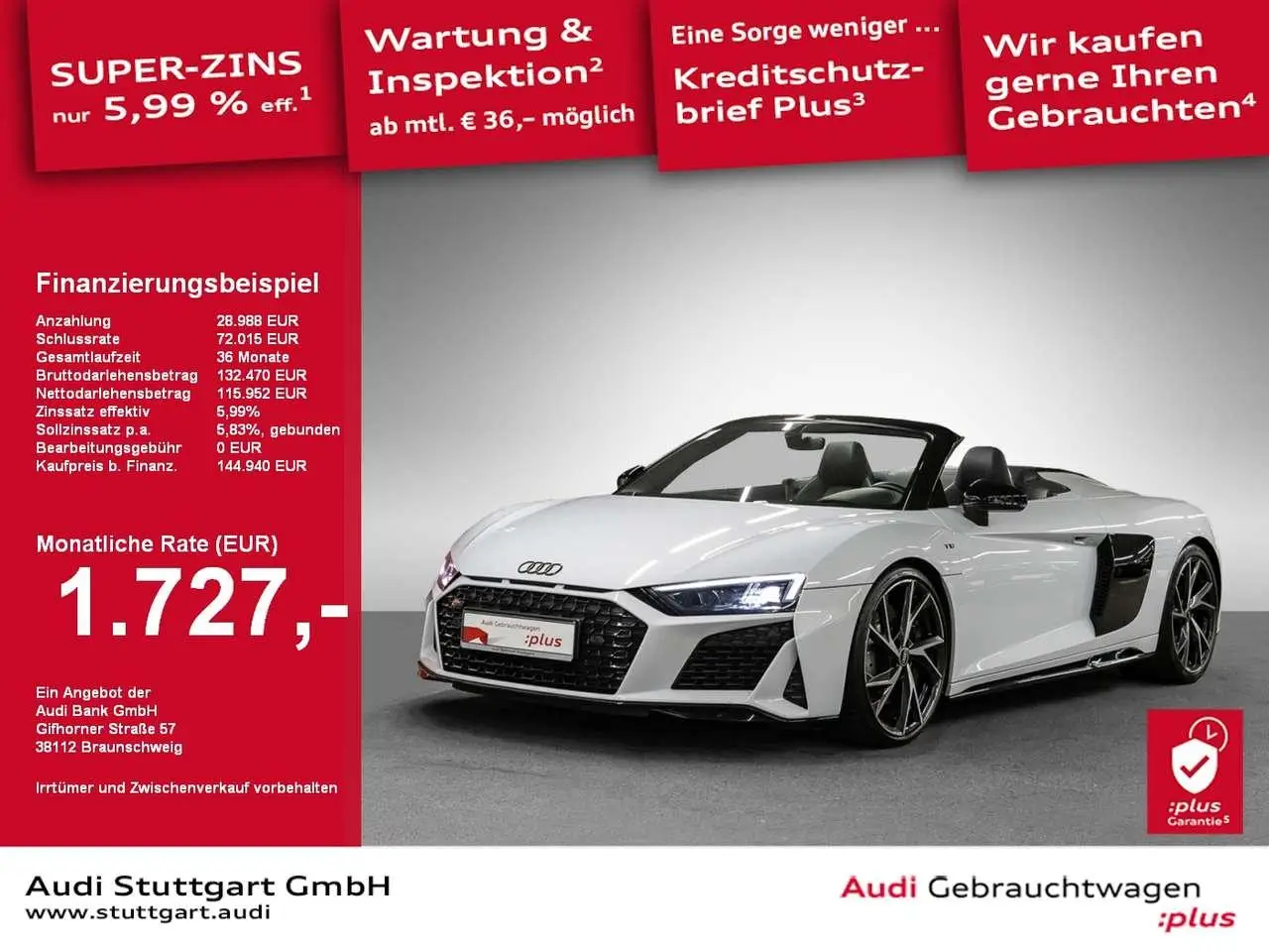 Photo 1 : Audi R8 2022 Essence