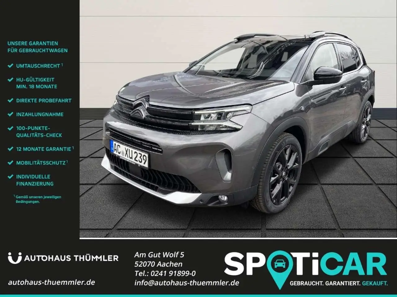 Photo 1 : Citroen C5 Aircross 2023 Essence