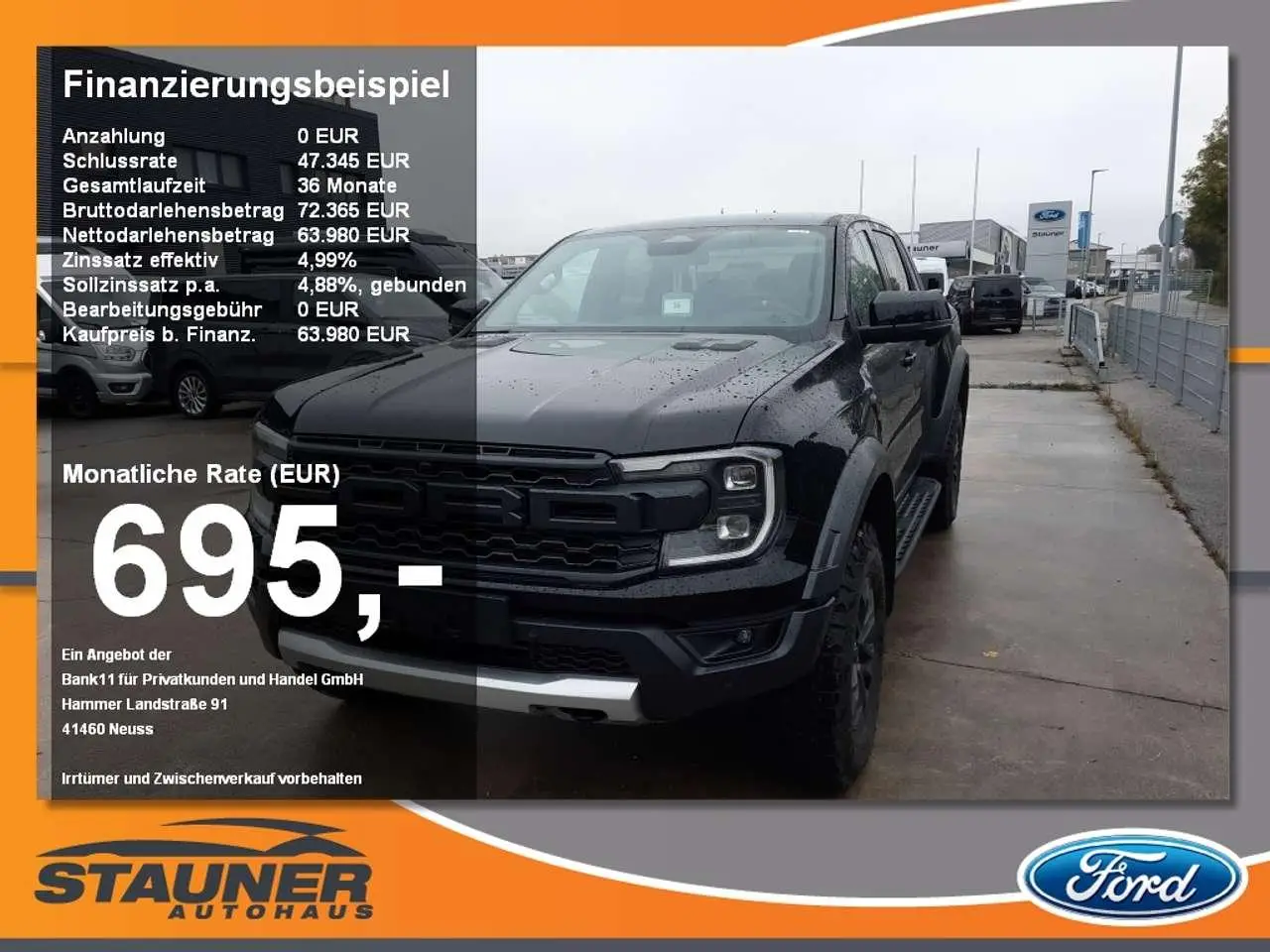 Photo 1 : Ford Ranger 2024 Essence