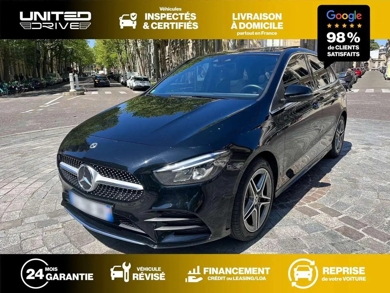 Photo 1 : Mercedes-benz Classe B 2020 Hybride