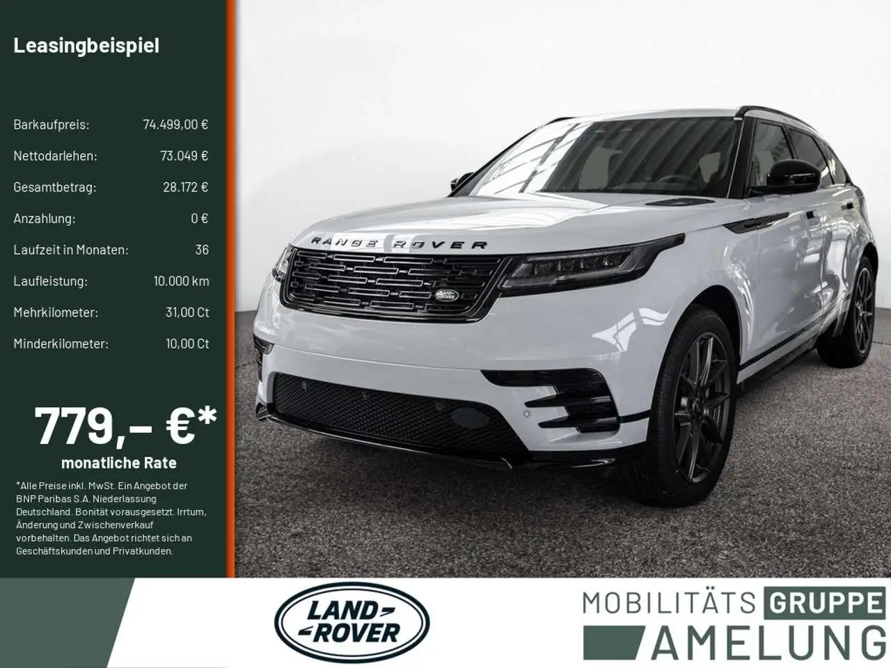 Photo 1 : Land Rover Range Rover Velar 2024 Diesel