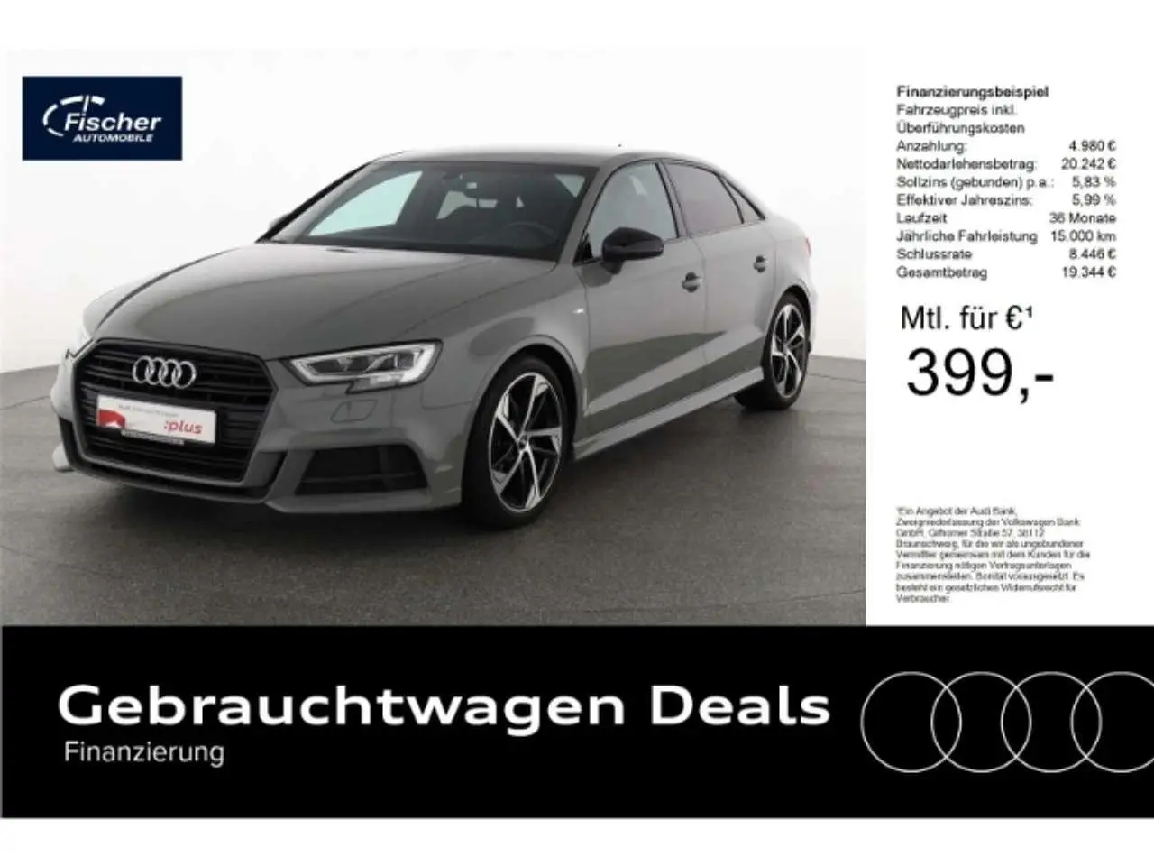 Photo 1 : Audi A3 2019 Petrol