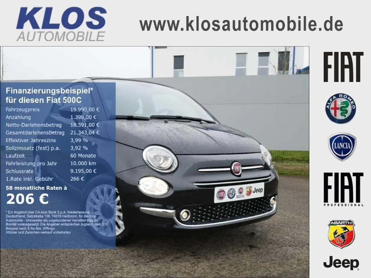 Photo 1 : Fiat 500c 2024 Petrol