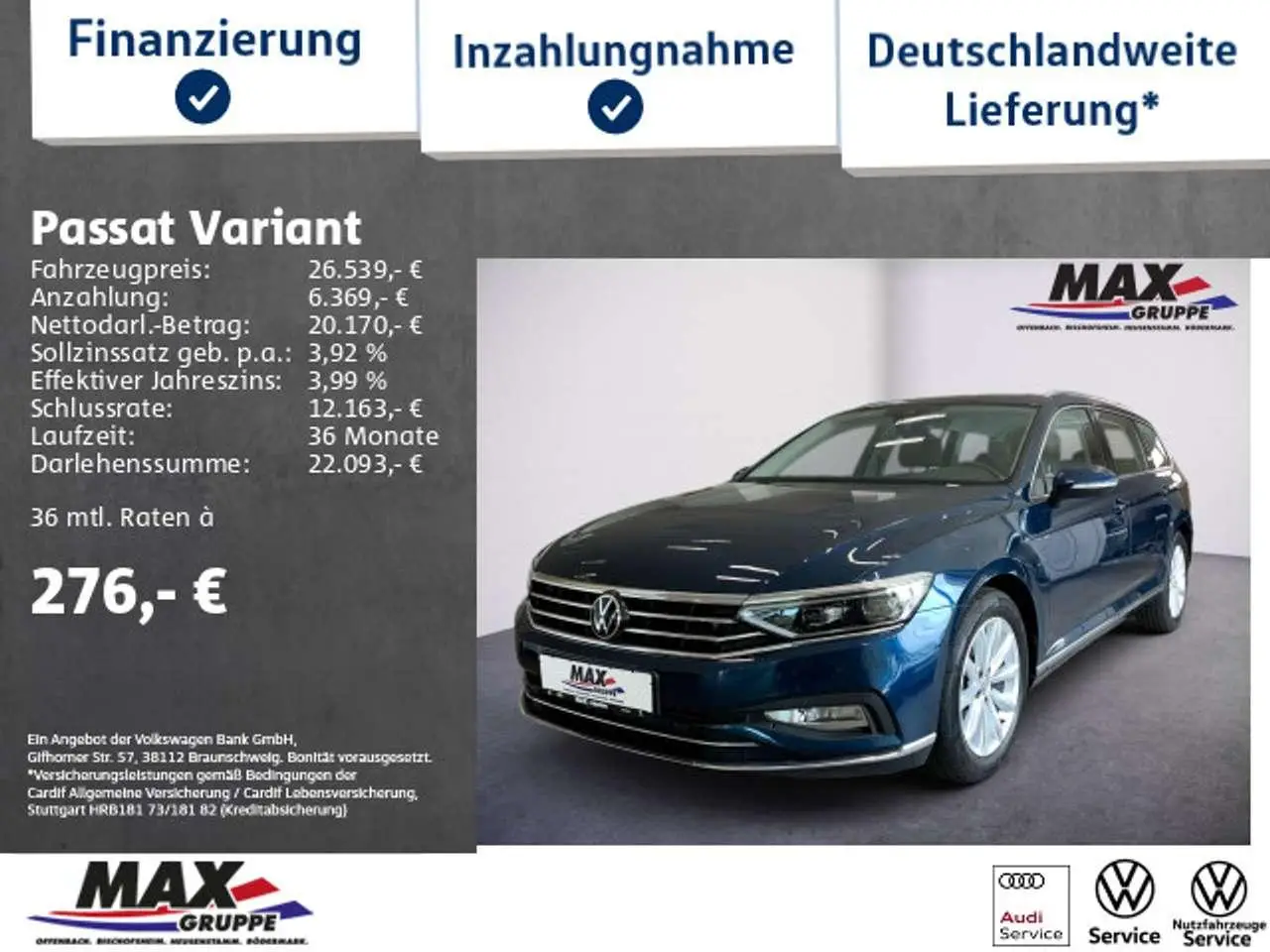 Photo 1 : Volkswagen Passat 2021 Diesel