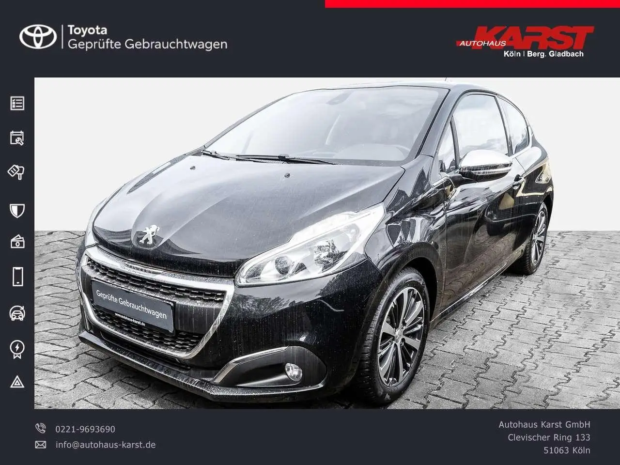 Photo 1 : Peugeot 208 2016 Essence