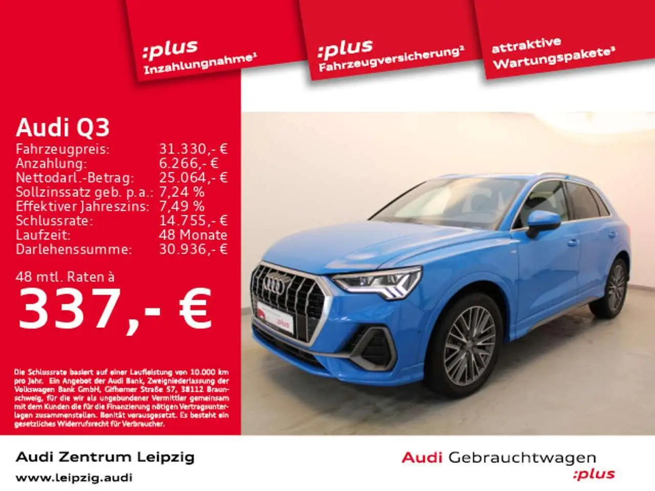 Photo 1 : Audi Q3 2019 Petrol