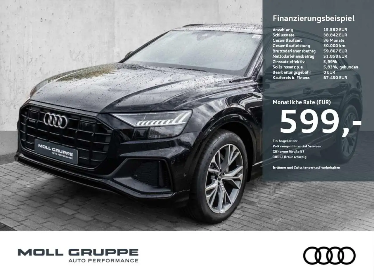 Photo 1 : Audi Q8 2021 Diesel