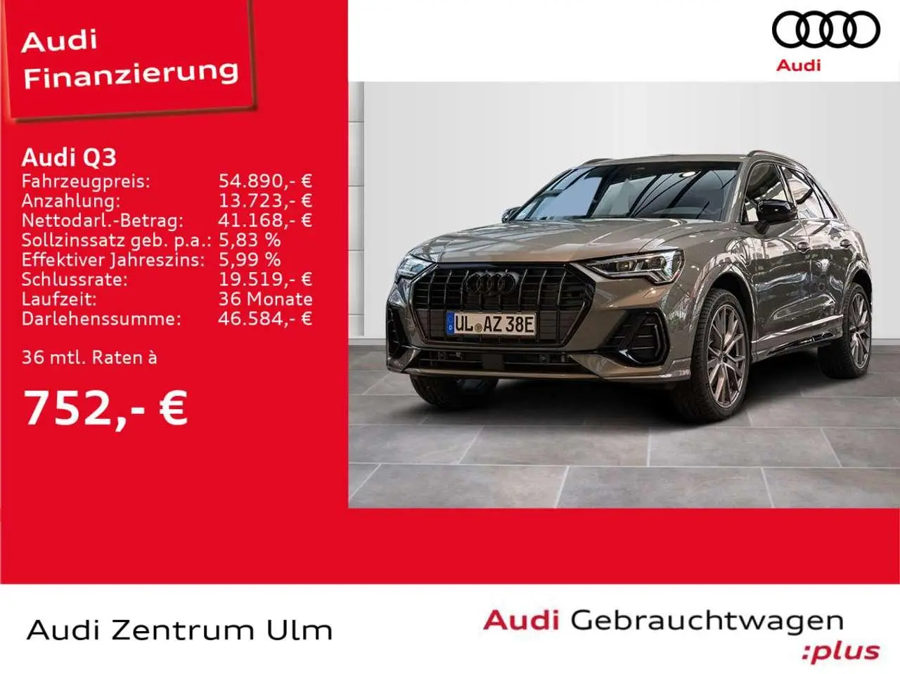 Photo 1 : Audi Q3 2024 Hybride