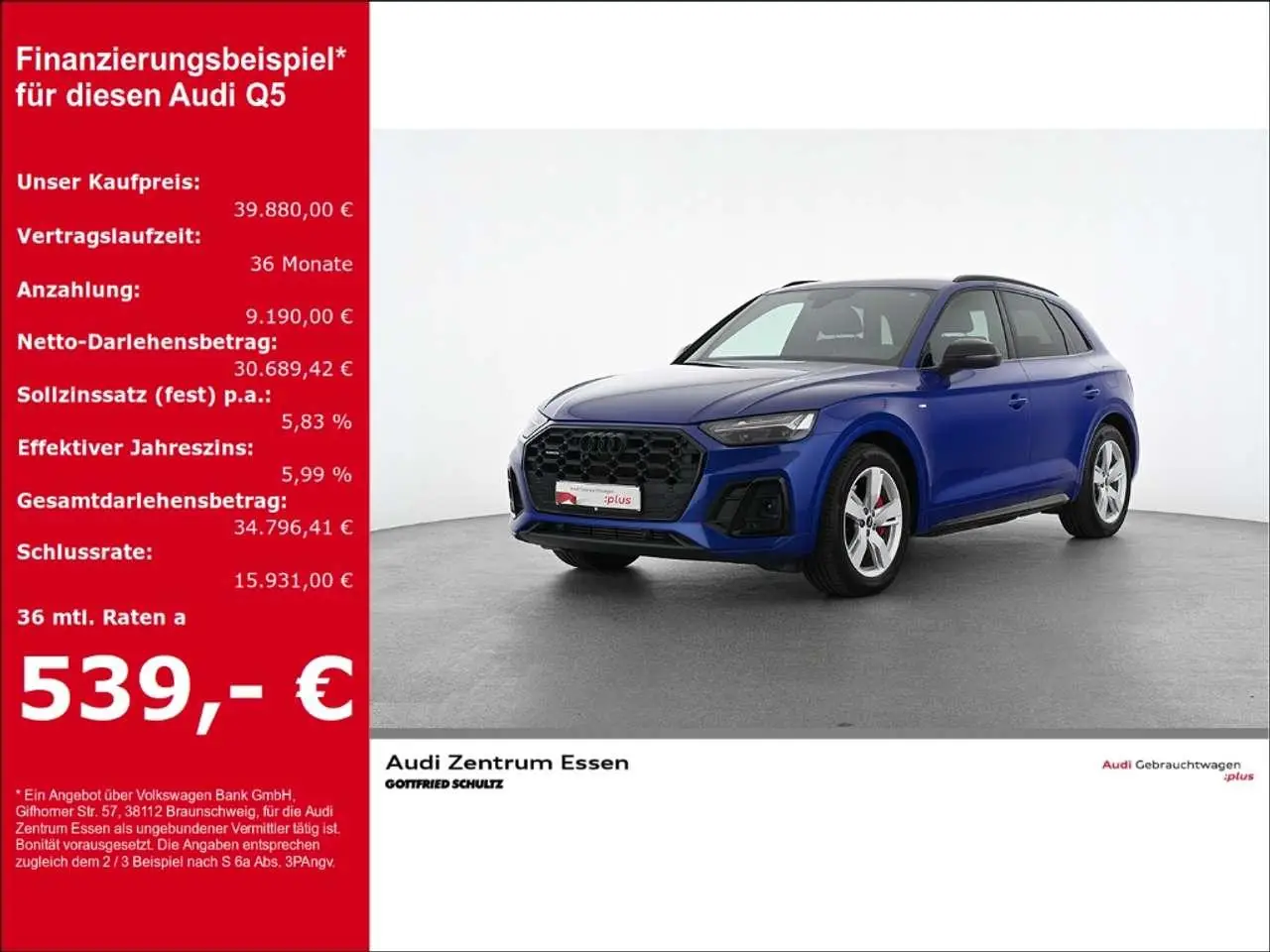 Photo 1 : Audi Q5 2021 Hybride