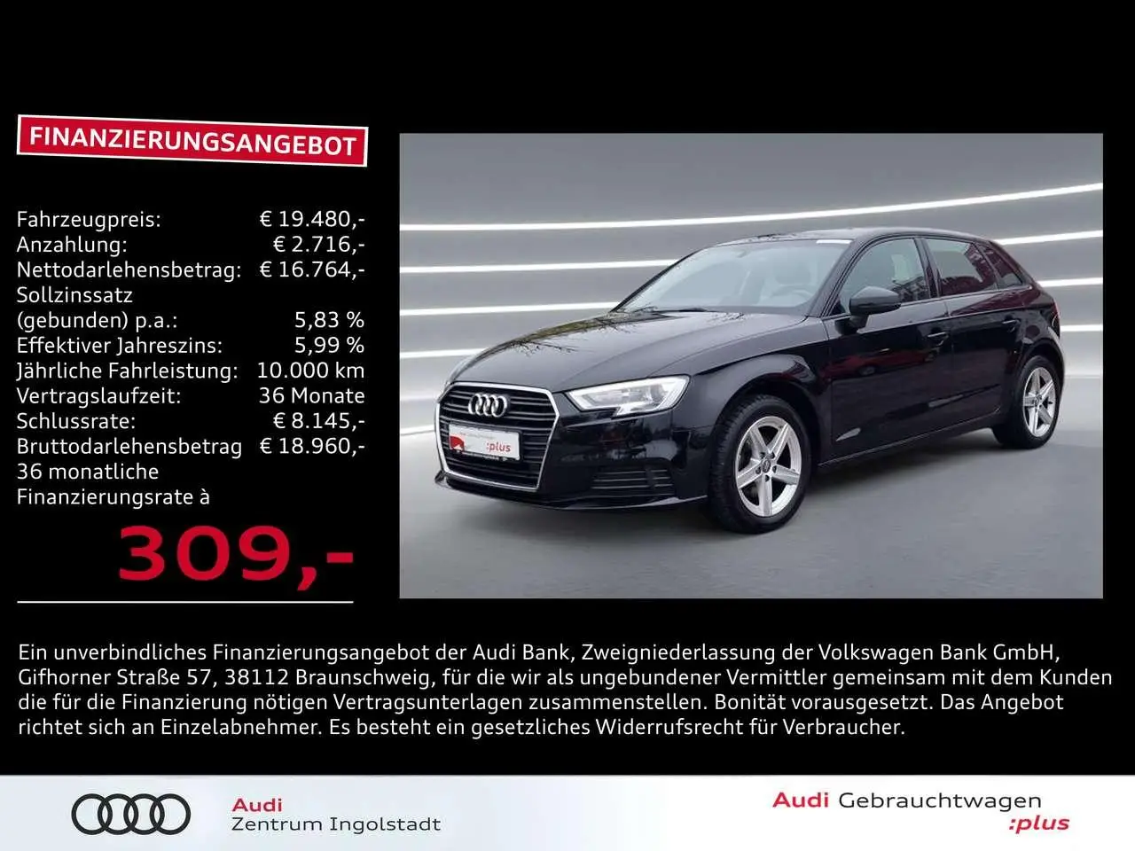 Photo 1 : Audi A3 2020 Autres